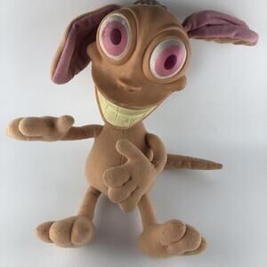 Vintage 1992 Talking Ren Hoek Plush Doll by Mattel Working (poorly) Nickelodeon